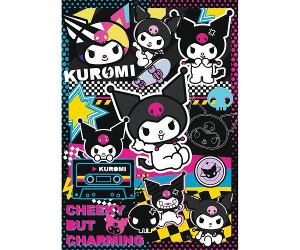 Kuromi csintalanul cuki 1000db-os puzzle - Trefl