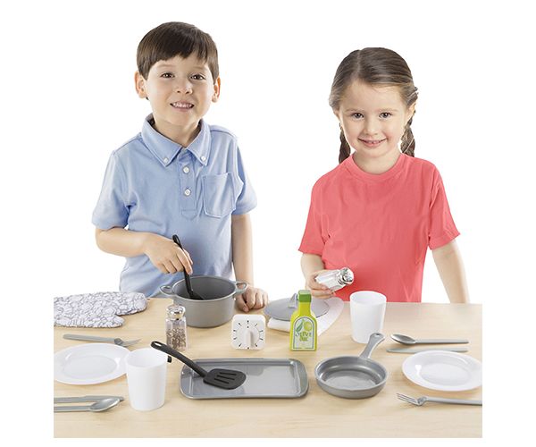 Konyhai eszközök 22db-os játékszett - Melissa & Doug