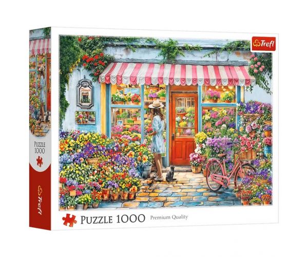 Virágbolt 1000db-os puzzle - Trefl