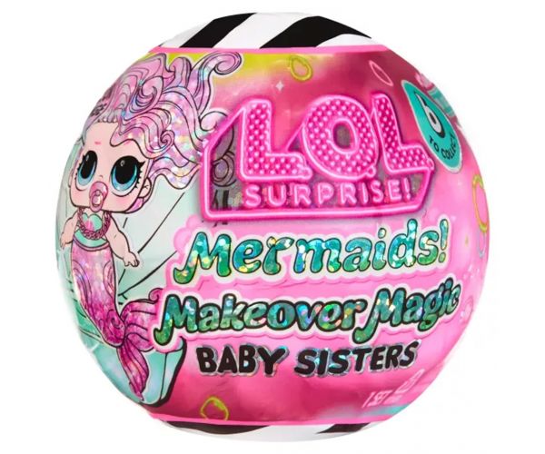 L.O.L. Surprise: Makeover Magic Sellő bébi - színváltós