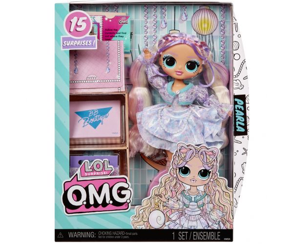 L.O.L. Surprise OMG Pearla baba 15 meglepetéssel