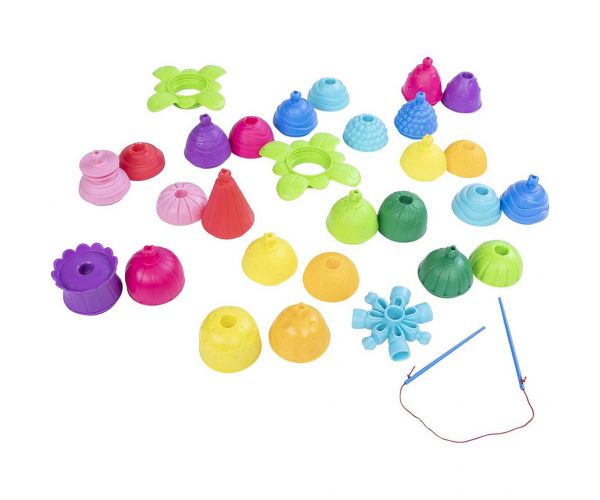 LALABOOM: 30db-os bébi Montessori fejlesztőjáték - Trefl