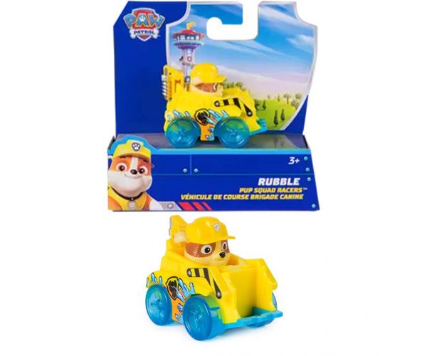 Mancs Őrjárat: Pup Squad Racers - Mini Rubble járműve - Spin Master