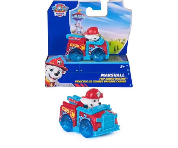 Mancs Őrjárat: Pup Squad Racers - Mini Marshall járműve - Spin Master