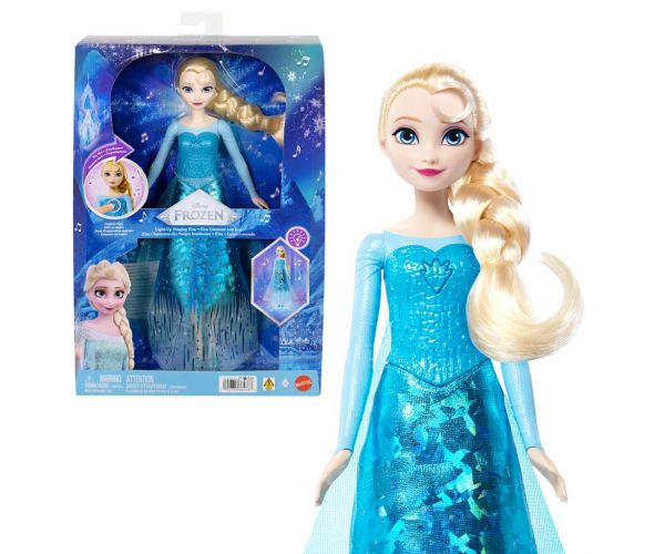 Jégvarázs - Éneklő Elsa baba fényjátékkal - Mattel