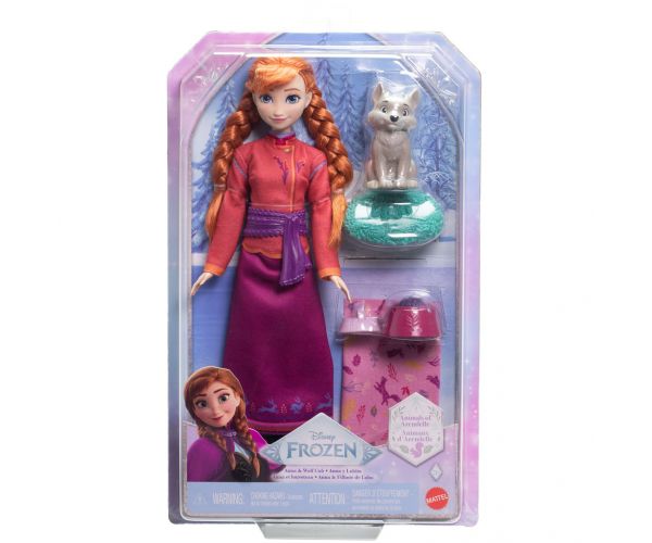 Jégvarázs: Anna és a kis sarkiróka játékfigura szett - Mattel