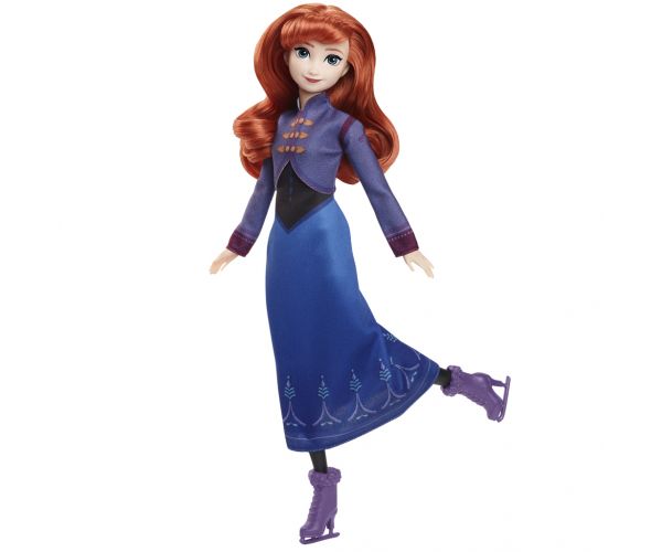 Jégvarázs: Korcsolyázó Anna baba - Mattel