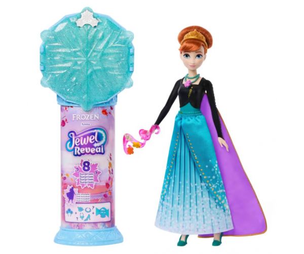 Jégvarázs: Jégkristály meglepetés - Anna baba - Mattel