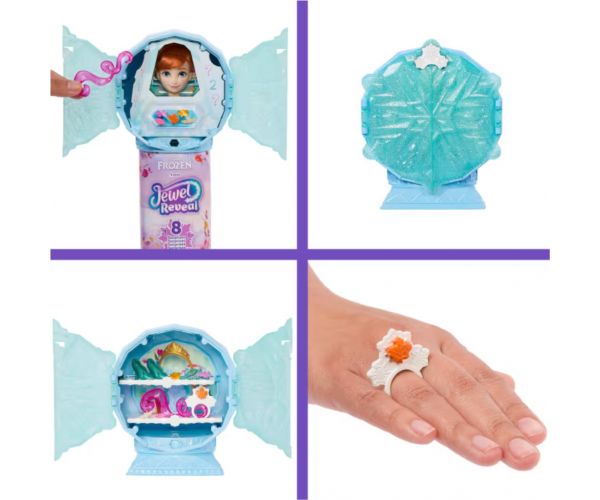 Jégvarázs: Jégkristály meglepetés - Anna baba - Mattel