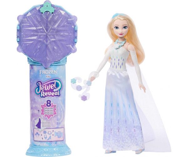 Jégvarázs: Jégkristály meglepetés - Elza baba - Mattel