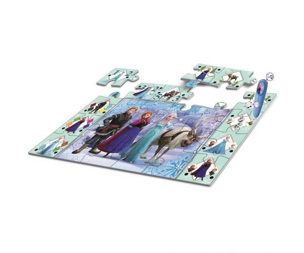 Jégvarázs interaktív 24db-os padló puzzle - Clementoni