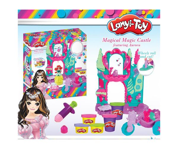 Lanyi-Toy Ariell varázslatos kastélya gyurma szett