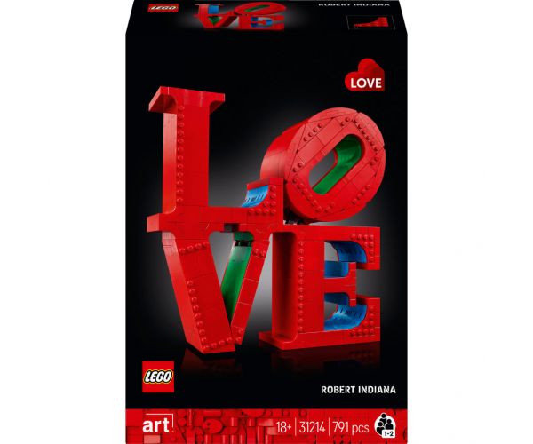 LEGO® ART: LOVE dekorációs felirat (31214)