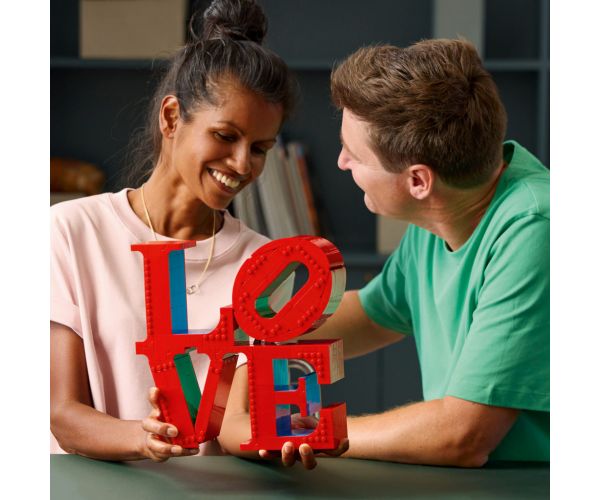 LEGO® ART: LOVE dekorációs felirat (31214)
