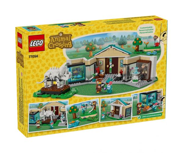 LEGO® Animal Crossing™: Blathers múzeumi gyűjteménye (77056)