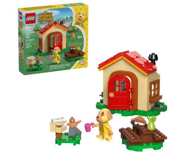 LEGO® Animal Crossing™: Goldie otthonos házikója