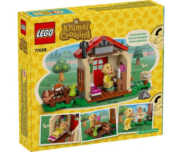 LEGO® Animal Crossing™: Goldie otthonos házikója
