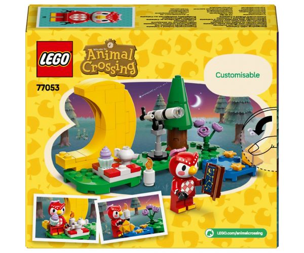 LEGO® Animal Crossing™: Csillagnézés Celeste-tel (77053)