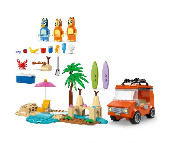 LEGO® Bluey™: Bluey és családja a tengerpartra utazik (11202L)