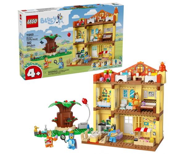 LEGO® Bluey™: Bluey családi háza (11203)