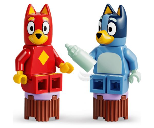 LEGO® Bluey™: Rozsdás és Bluey a suliban (11221)