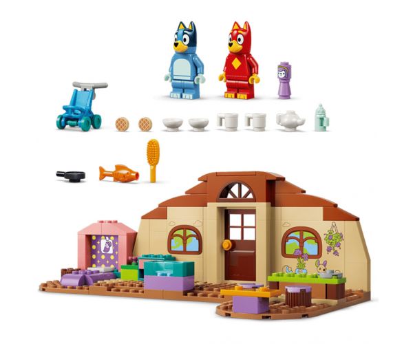 LEGO® Bluey™: Rozsdás és Bluey a suliban (11221)