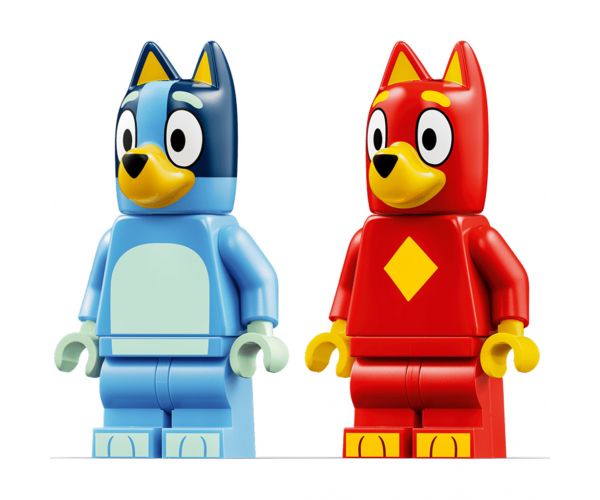 LEGO® Bluey™: Rozsdás és Bluey a suliban (11221)