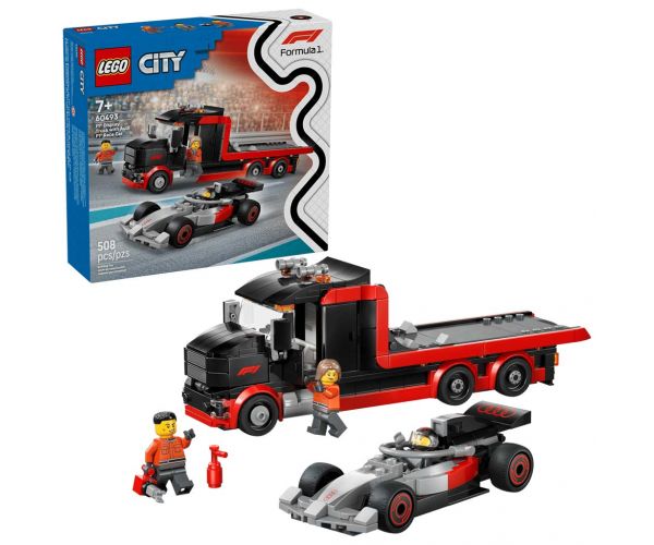 LEGO® City: F1®-es kamion egy F1®-es Audi versenyautóval (60493)