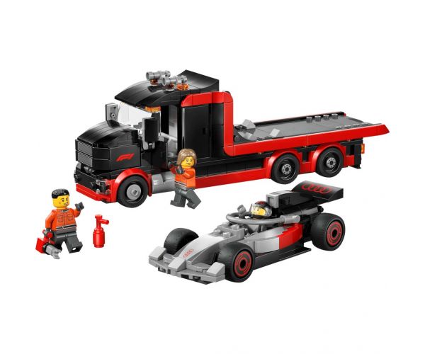 LEGO® City: F1®-es kamion egy F1®-es Audi versenyautóval (60493)