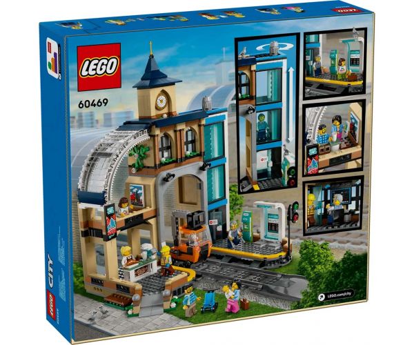 LEGO® City: Központi pályaudvar (60469)