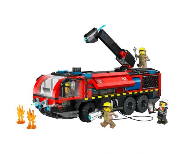 LEGO® City: Repülőtéri tűzoltóautó (60499)