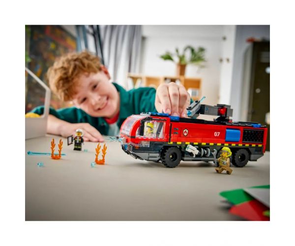 LEGO® City: Repülőtéri tűzoltóautó (60499)