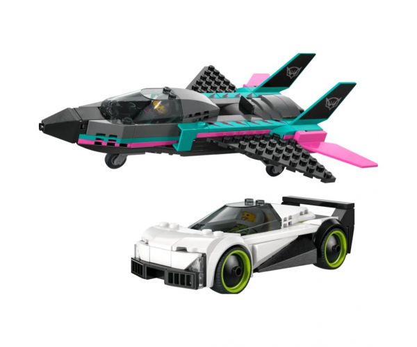LEGO® City: Repülő vs. autó (60489)