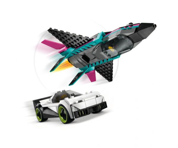 LEGO® City: Repülő vs. autó (60489)