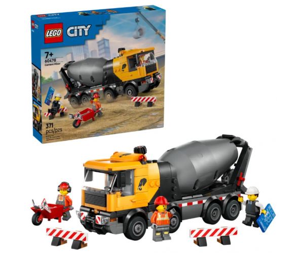 LEGO® City: Betonkeverő teherautó (60478)