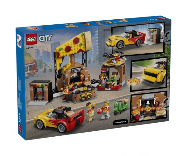 LEGO® City: Pizzéria kiszállító járművekkel (60496)