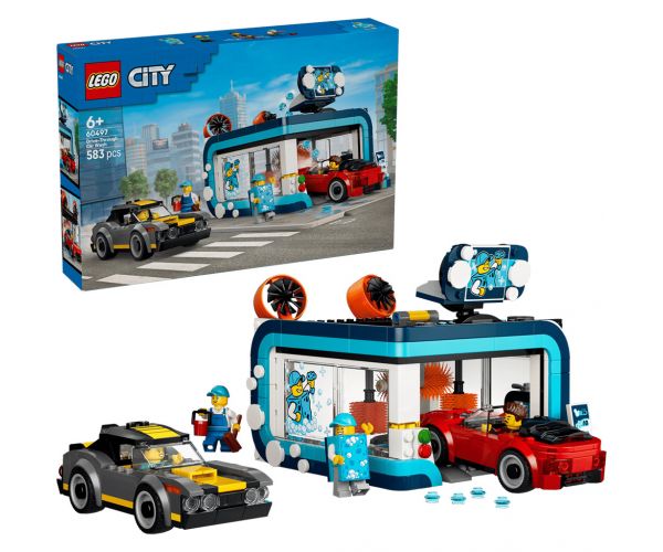 LEGO® City: Önkiszolgáló autómosó (60497)