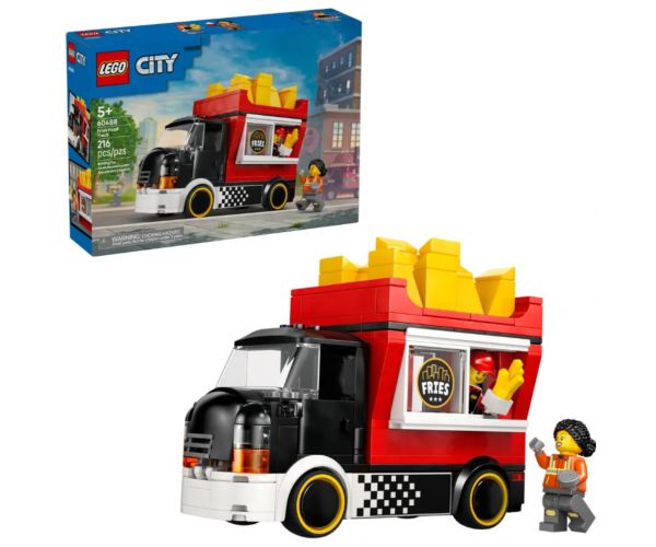 LEGO® City: Sültkrumpli-árus büfékocsi (60488)