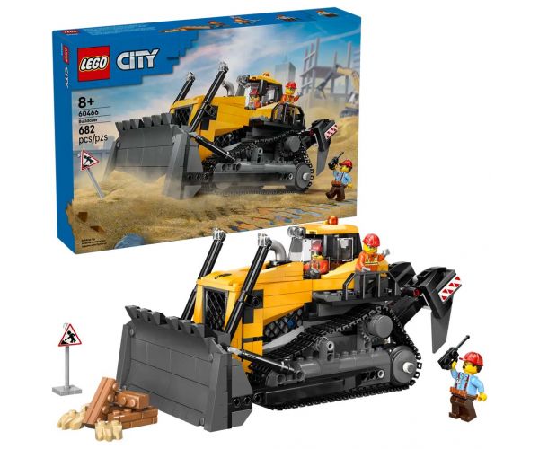 LEGO® City: Sárga buldózer (60466)