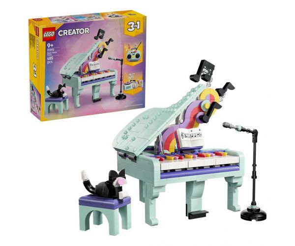 LEGO® Creator: Zenés dekoráció cicával (31392)