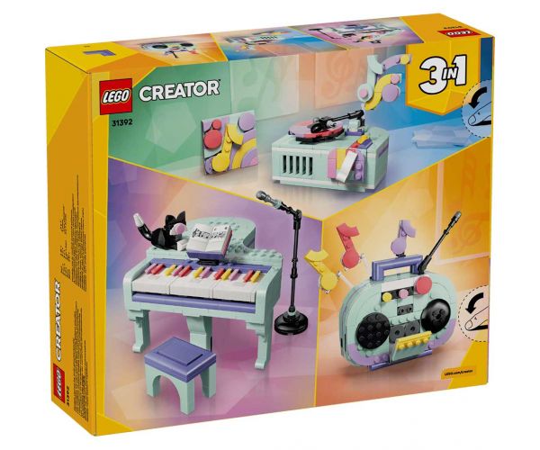 LEGO® Creator: Zenés dekoráció cicával (31392)