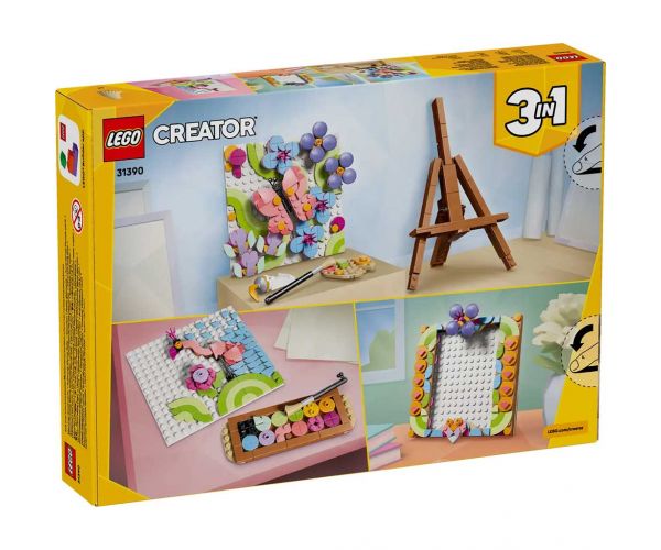LEGO® Creator: Virágos művészeti alkotások (31390)