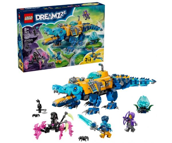 LEGO® DREAMZzz: Krokodil-tengeralattjáró (71512)