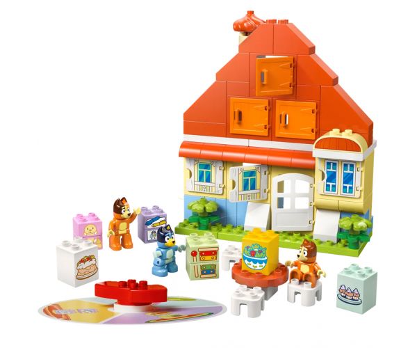 LEGO® DUPLO®: Bluey™ családi háza memóriajáték (10459)