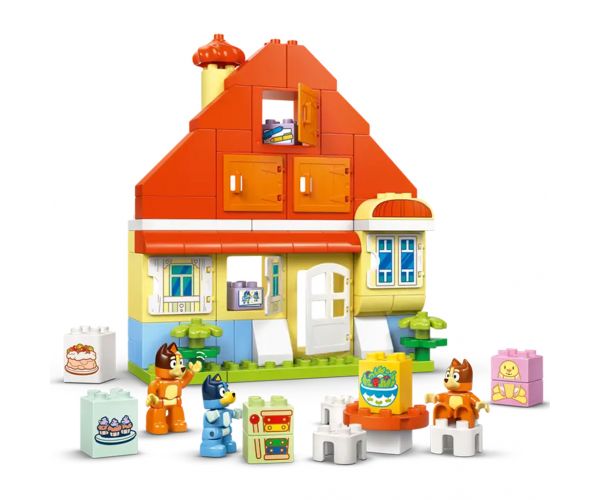LEGO® DUPLO®: Bluey™ családi háza memóriajáték (10459)