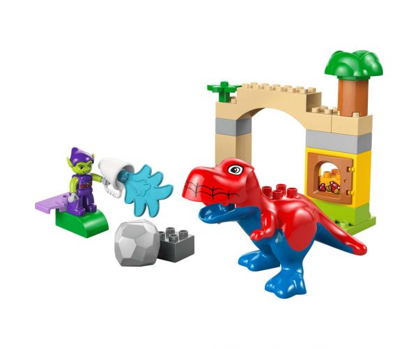 LEGO® DUPLO®: Dinoszaurusz Spidey-Rex vs. Zöld Manó (10463)