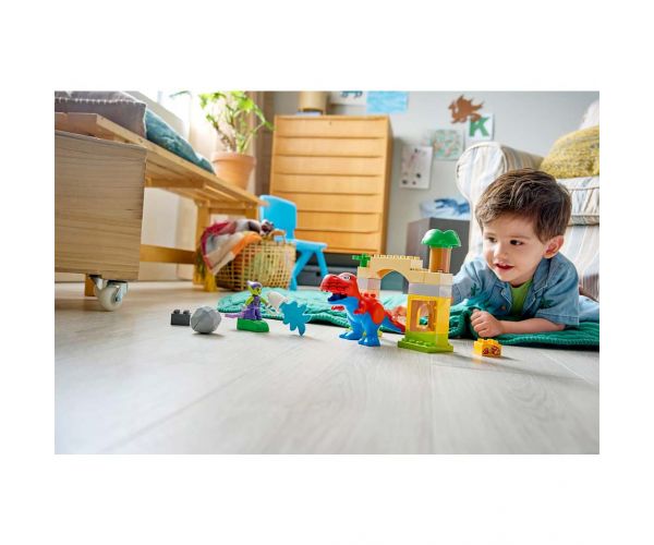 LEGO® DUPLO®: Dinoszaurusz Spidey-Rex vs. Zöld Manó (10463)