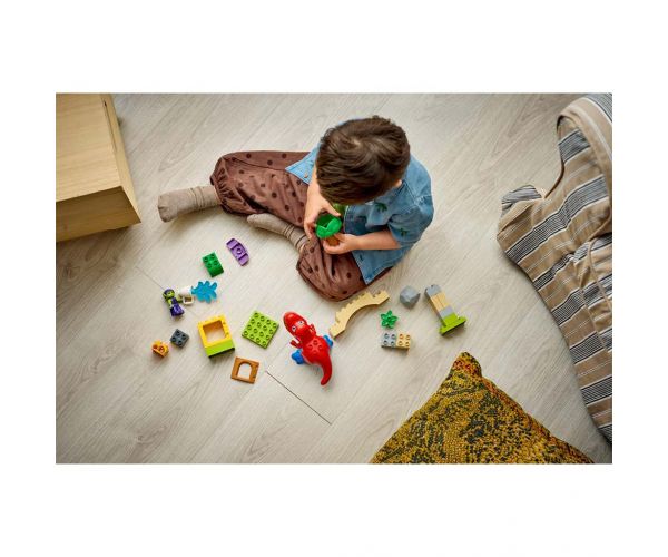 LEGO® DUPLO®: Dinoszaurusz Spidey-Rex vs. Zöld Manó (10463)
