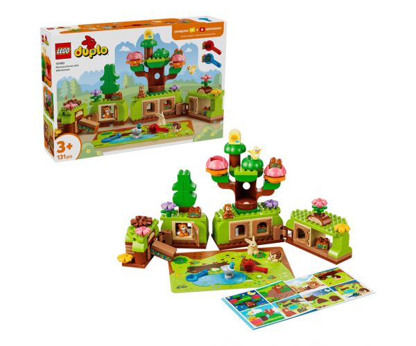 LEGO® DUPLO®: Kalandos erdő vadállatokkal (10480)