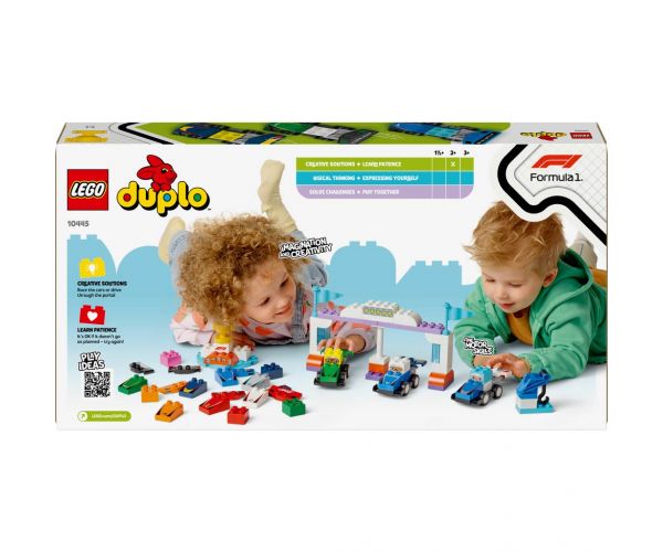 LEGO® DUPLO®: F1® versenyautók és pilóták (10445)